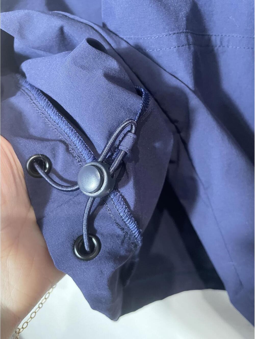 Gap Fit Windbreaker Jacket Women's Small Blue Casual EUC - Picture 6 of 8